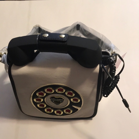 Betsey Johnson Answer Me Phone Purse - Picture 3 of 3